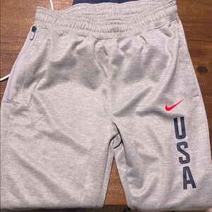 Nike Kids Gray USA Joggers